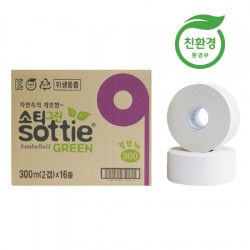소티그린 점보롤 꽃무늬